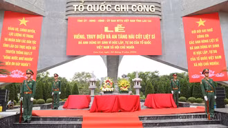 Tổng duyệt Lễ viếng, truy điệu và an táng hài cốt liệt sĩ 