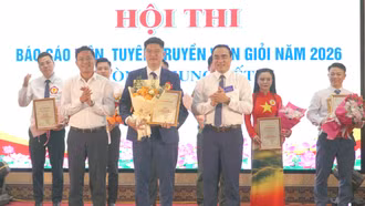 Chung kết Hội thi báo cáo viên, tuyên truyền viên giỏi Đảng ủy UBND tỉnh năm 2026 