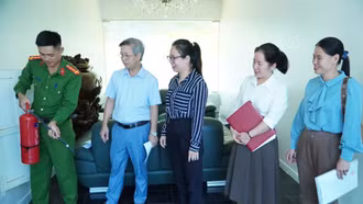 Phường Trung Tâm chủ động phòng ngừa cháy, nổ, phục vụ Lễ hội Văn hóa, Du lịch Mường Lò