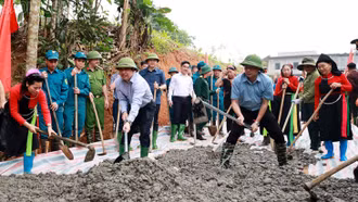 Huy động sức mạnh của cả hệ thống chính trị và Nhân dân, quyết tâm hoàn thành và hoàn thành vượt mức các chỉ tiêu, nhiệm vụ phát triển giao thông nông thôn năm 2026