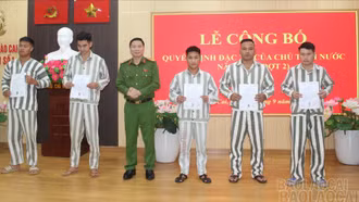 Lào Cai: Hơn 200 phạm nhân được đặc xá dịp 02/9 