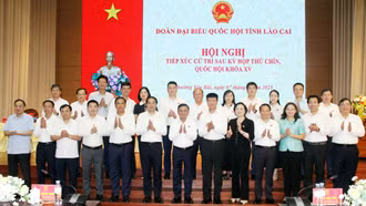 Đoàn Đại biểu Quốc hội tỉnh Lào Cai tiếp xúc cử tri 4 phường: Yên Bái, Nam Cường, Văn Phú, Âu Lâu 