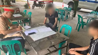 Giao xe cho con khi chưa đủ điều kiện, người đàn ông ở xã Khánh Hoà bị phạt 9 triệu đồng