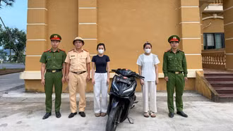 Lào Cai: Hai thiếu nữ vi phạm giao thông, chủ phương tiện bị xử phạt 9 triệu đồng
