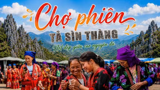 Mang mùa xuống chợ phiên