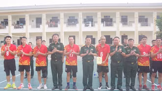 Bộ CHQS tỉnh động viên lực lượng tham gia Hội thao thể thao cấp quân khu năm 2025