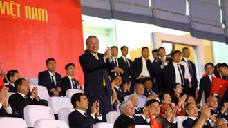 Lãnh đạo Đảng, Nhà nước và đại biểu quốc tế dự Chương trình nghệ thuật đặc biệt “80 năm hành trình Độc lập-Tự do-Hạnh phúc”