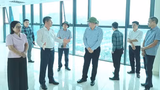 Phó Chủ tịch Thường trực UBND tỉnh Ngô Hạnh Phúc kiểm tra thực địa, đôn đốc tiến độ các dự án tại khu vực Bảo Thắng