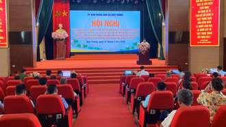 Xã Bảo Thắng: Đánh giá tiến độ Chiến dịch 120 ngày hoàn thiện cơ sở dữ liệu đất đai