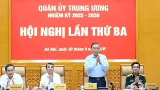 Tổng Bí thư, Chủ tịch nước Tô Lâm chủ trì Hội nghị Quân ủy Trung ương