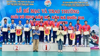 Lào Cai giành 23 huy chương tại Giải Vô địch bắn nỏ, bắn ná quốc gia lần thứ IX