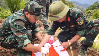 Tuyên Quang: Tìm thấy hài cốt liệt sĩ thời kỳ kháng chiến chống Pháp do người dân cung cấp