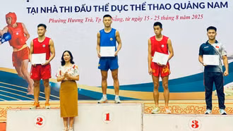 Wushu Lào Cai xuất sắc giành huy chương Vàng tại Giải vô địch Wushu các đội mạnh Quốc gia 2025 