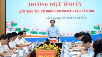 Bí thư Tỉnh ủy Dương Quốc Huy: Chăm lo, xây dựng đội ngũ nhà giáo và cán bộ quản lý giáo dục đủ về số lượng, mạnh về chất lượng
