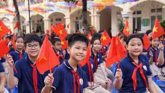 Phát động cuộc thi thiếu nhi cả nước hát Quốc ca tại các địa chỉ đỏ