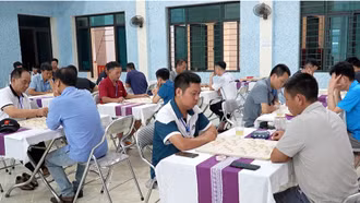 50 kỳ thủ tranh tài tại Giải Cờ tướng câu lạc bộ xã Bảo Thắng mở rộng năm 2026