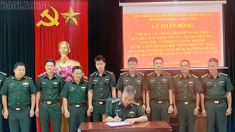 Phát động đợt thi đua cao điểm “Phất cao cờ hồng tháng Tám – Thi đua giành 3 nhất” 