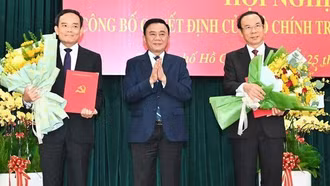 Đồng chí Trần Lưu Quang làm Bí thư Thành ủy TPHCM