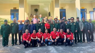 26 nạn nhân chất độc da cam tham gia chương trình xông hơi giải độc 