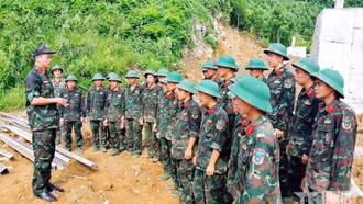 Bộ CHQS tỉnh Lào Cai chủ động thực hiện tốt nhiệm vụ sau sáp nhập