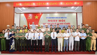 Các địa phương trong tỉnh tổ chức Ngày hội toàn dân bảo vệ an ninh Tổ quốc