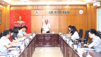 Đoàn đại biểu Quốc hội tỉnh khảo sát tại xã Bảo Yên