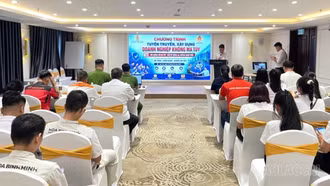 Gần 150 đoàn viên công đoàn Công ty TNHH Hòa Bình được tuyên truyền pháp luật về ma túy