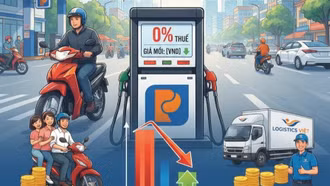 Nếu giảm thuế xăng về 0%, người dân và doanh nghiệp tiết kiệm được bao nhiêu?