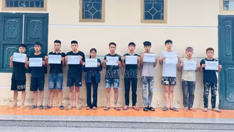 Lào Cai: Khởi tố 11 đối tượng về hành vi tổ chức sử dụng trái phép chất ma túy
