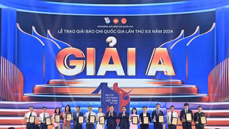 Lễ trao Giải Báo chí Quốc gia lần thứ XIX-2024: Tôn vinh những người làm báo dấn thân, sáng tạo