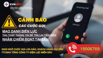 Cảnh giác trước các cuộc gọi mạo danh nhân viên điện lực