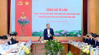 Xây dựng nền tảng chính trị, tư tưởng vững chắc, tạo nội lực mạnh mẽ phát triển đất nước