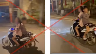 Lào Cai: Xử lý 2 trường hợp thanh thiếu niên vi phạm trật tự, an toàn giao thông được phát hiện qua mạng xã hội