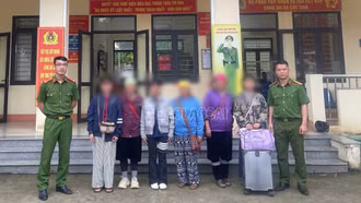 Công an xã Tả Van kịp thời ngăn chặn 03 thiếu nữ bị dụ dỗ đi làm việc qua mạng xã hội