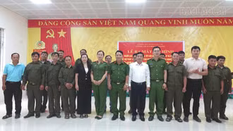 Công an xã Khao Mang ra mắt hai mô hình hỗ trợ người sau cai nghiện tái hòa nhập cộng đồng