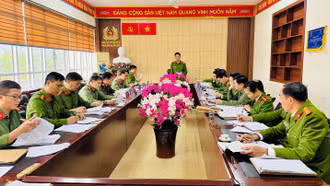 Tiểu Ban chỉ đạo về đặc xá năm 2025 của Công an tỉnh thống nhất đề nghị đặc xá cho 15 phạm nhân đủ điều kiện