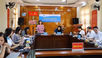 Đoàn công tác Trung ương Hội LHPN Việt Nam thăm, làm việc với Hội LHPN tỉnh Lào Cai.