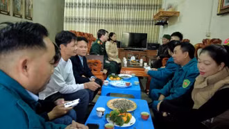 Thanh niên Bảo Thắng háo hức lên đường nhập ngũ 