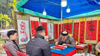 Xin chữ - nét đẹp ngày xuân