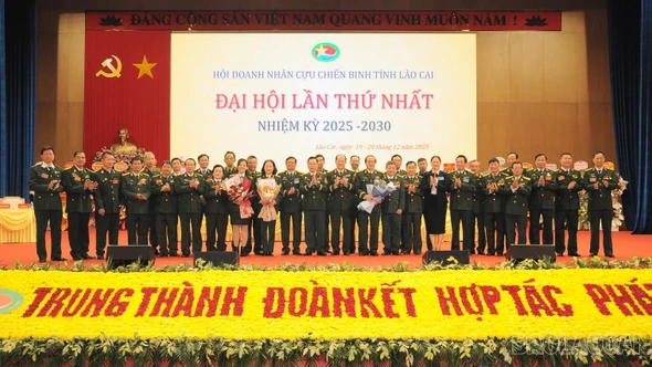 Đồng chí Dương Tuấn Thịnh được bầu làm Chủ tịch Hội Doanh nhân cựu chiến binh tỉnh Lào Cai