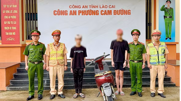 Lào Cai: Triệu tập 2 thiếu niên bốc đầu xe máy điện sau clip lan truyền trên mạng xã hội