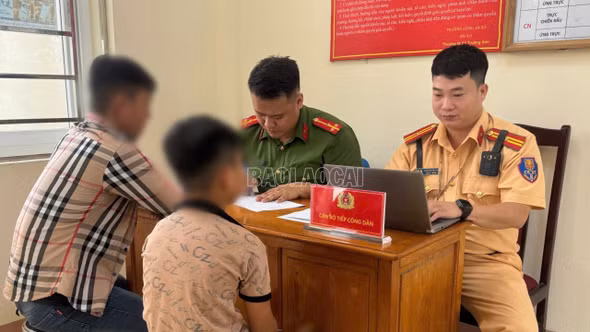 Lào Cai: Xử phạt người giao xe cho con chưa đủ điều kiện điều khiển phương tiện