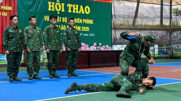 Đồn Biên phòng Si Ma Cai giành giải Nhất toàn đoàn Hội thao võ thuật BĐBP tỉnh Lào Cai năm 2026