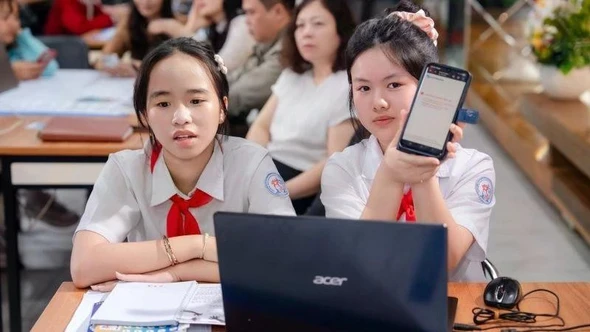 Khi học sinh trở thành 'đồng kiến trúc sư' của môi trường số trong trường học
