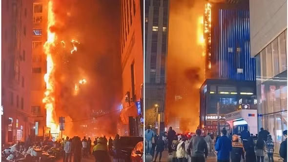 Cháy toà nhà thương mại Trung Quốc, gần 30 người thương vong