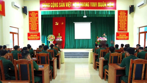 Đảng ủy Quân sự tỉnh lấy phiếu tín nhiệm đối với Ban Chỉ huy Phòng thủ khu vực 4 – Nghĩa Lộ