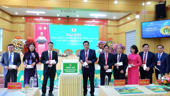 Ngân hàng Chính sách xã hội tỉnh Lào Cai ủng hộ các hoạt động an sinh xã hội hơn 3,6 tỷ đồng 