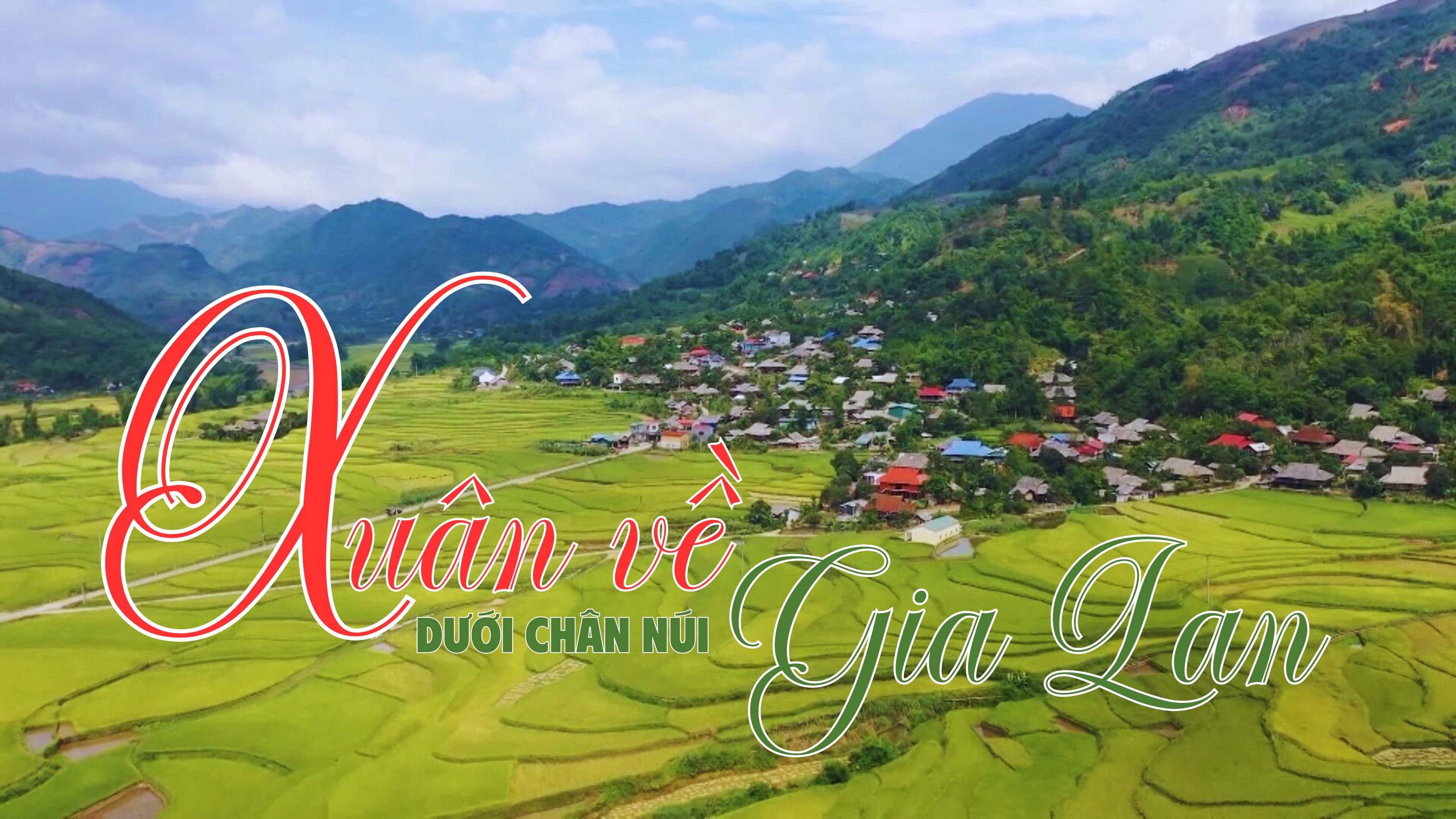 Xuân về dưới chân núi Gia Lan