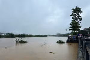Thông tin mực nước sông Hồng trên địa bàn thành phố Lào Cai