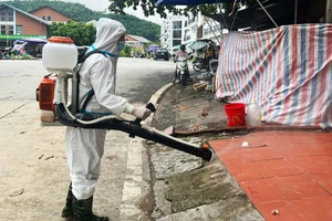 Thành phố Lào Cai: Khử khuẩn môi trường, phòng bệnh sau bão lũ